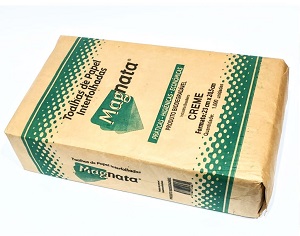 Toalhas de papel interfolhas creme MAGNATA C/1000 FLS 23X20,5 CM