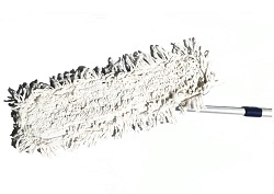 Mop seco 60cm COMPLETO 100% algodão KIT c/armação, mop algodão e cabo telecopico