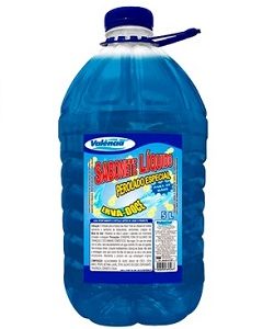 Sabonete líquido Perolado ERVA DOÇE azul Valença c/5 l