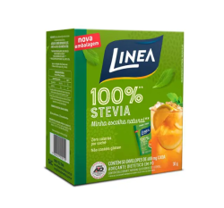 Coffee break - Adoçante em pó Linea 100% stevia c/50 enveloes 600mg