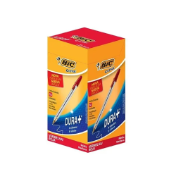 Caneta BIC cristal côr VERMELHA  cx c/5O